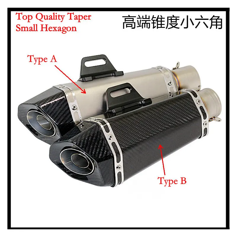 Akrapovic выхлопной мотоцикл углеродный наконечник escapamento де мото глушитель z750 gy6 er6n