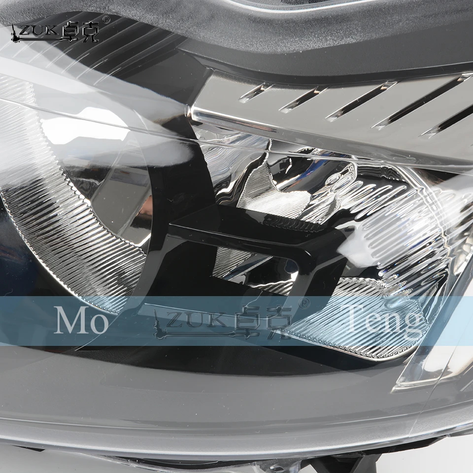 ZUK переднего бампера фары фара в сборе для Ford Focus 2009 2010 2011 2012 2013 седан хэтчбек Черный Цвет Тип