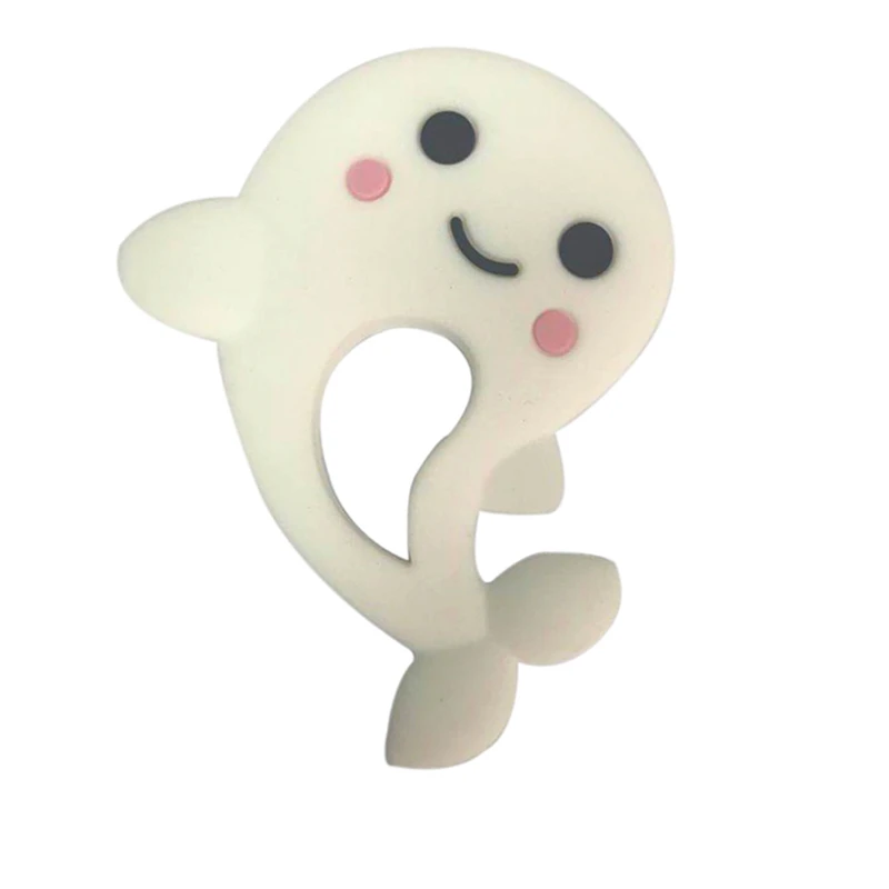 Силиконовый Прорезыватель для зубов сделай сам детский с рисунком милого