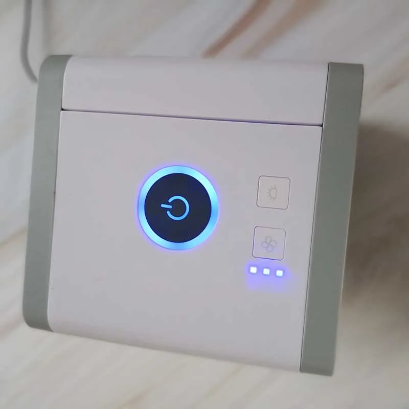 USB мини портативный кондиционер увлажнитель очиститель 7 цветов светильник