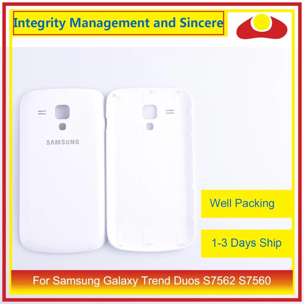 Оригинальный чехол для Samsung Galaxy Trend Duos S7562 7562 S7560 7560 запасная задняя крышка корпуса