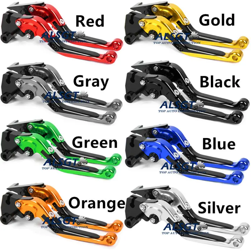 

For Suzuki TL1000R 1998-2003/SV1000/S 2003-2007 CNC Adjustable Motorcycle Folding Extendable Clutch Brake Levers Set