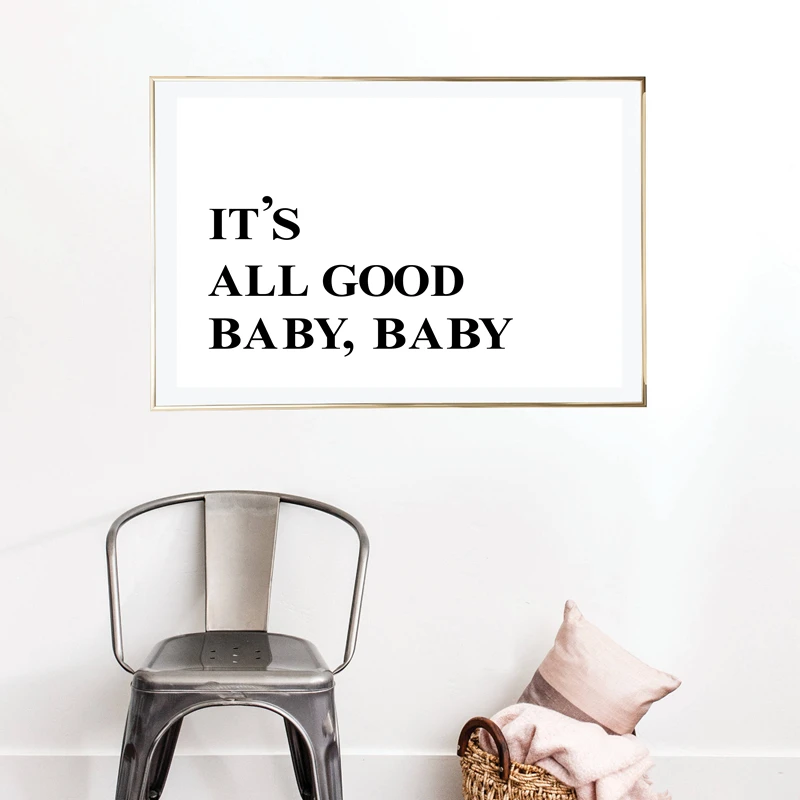 Большая картина Biggie Smalls It's All Good Baby Song плакат на холсте популярная в стиле хип