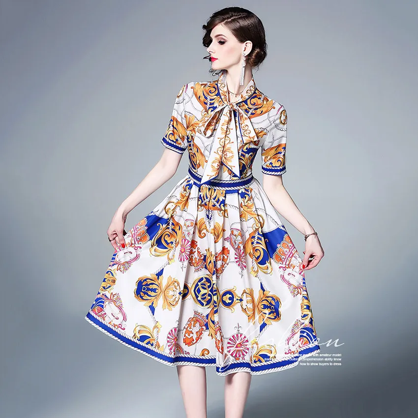 Летнее платье 2020 высококачественное модное подиумное дизайнерское женское с