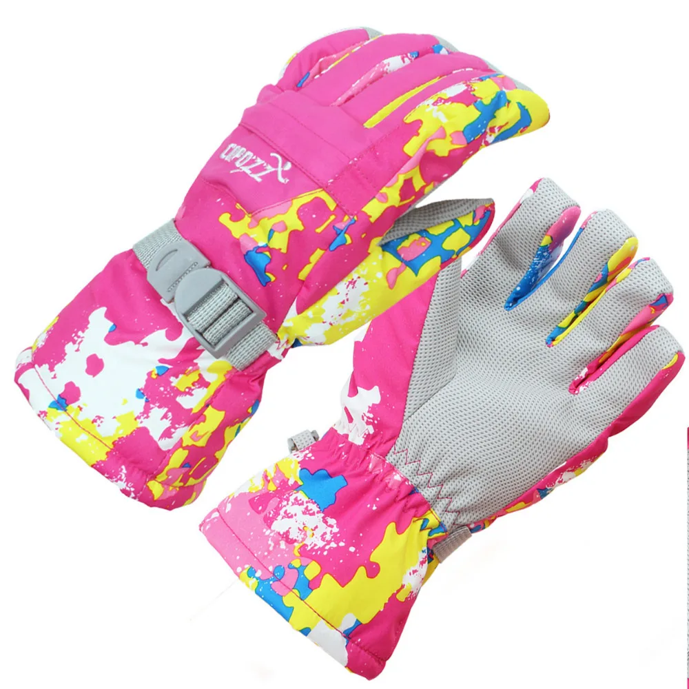 Детские лыжные перчатки COPOZZ для сноуборда мотоциклетные Зимние катания на лыжах