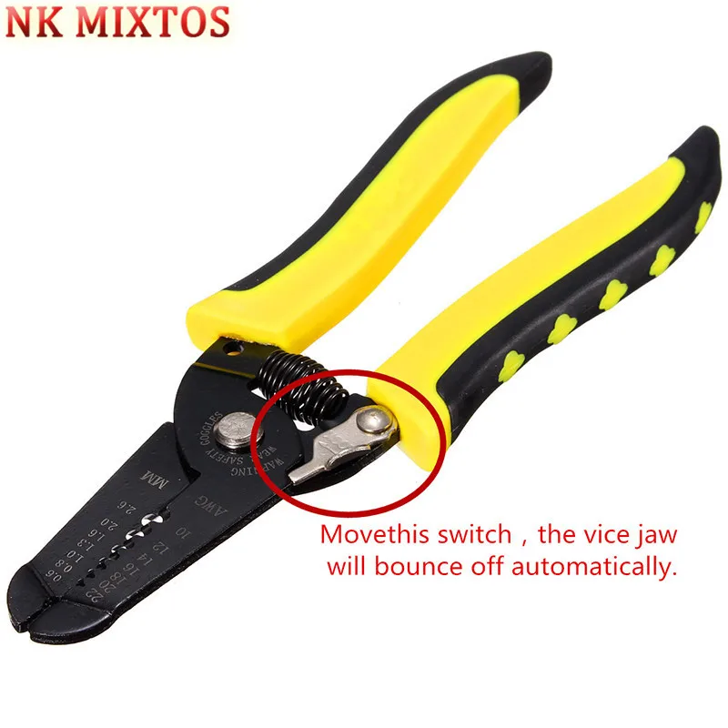 NK MIXTOS 1 шт. многоцелевой резак для зачистки проводов из сплава углеродистой стали