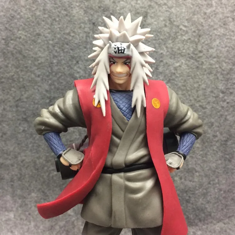 HKXZM аниме 18 см Наруто Shippuden Jiraiya Статуэтка из ПВХ Фигурки игрушки Коллекционная