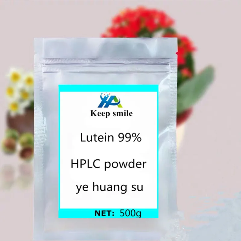 500g Экстракт цветков Календулы Порошок lutein 20% ВЭЖХ для защиты ваших глаз, блеск ФЕСТИВАЛЬ Макияж лица драгоценные камни отбеливание кожи - Цвет: 500g