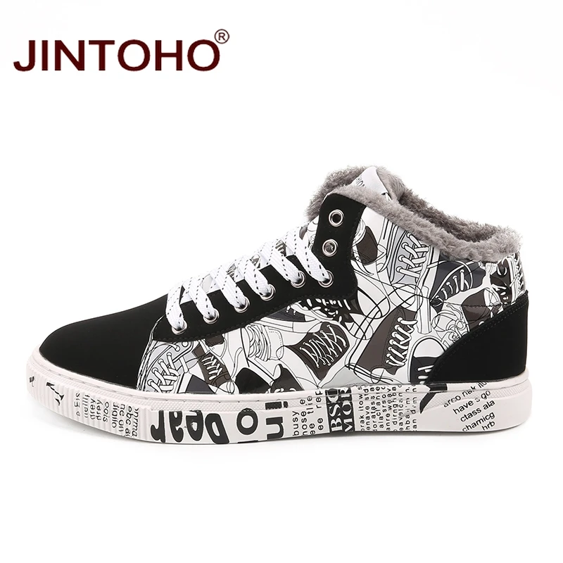 Jintoho/большой Размеры унисекс Обувь для скейтбординга Брендовая Дизайнерская