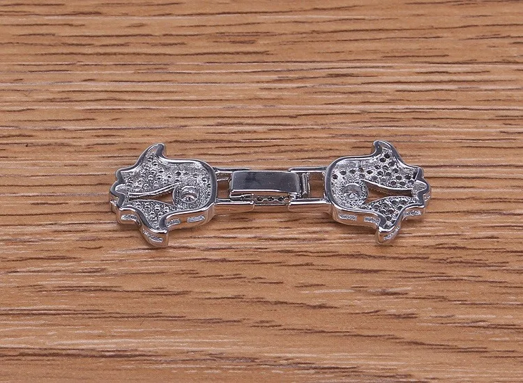 Высокое качество подлинные слитки из стерлингового серебра 925 пробы пряжка