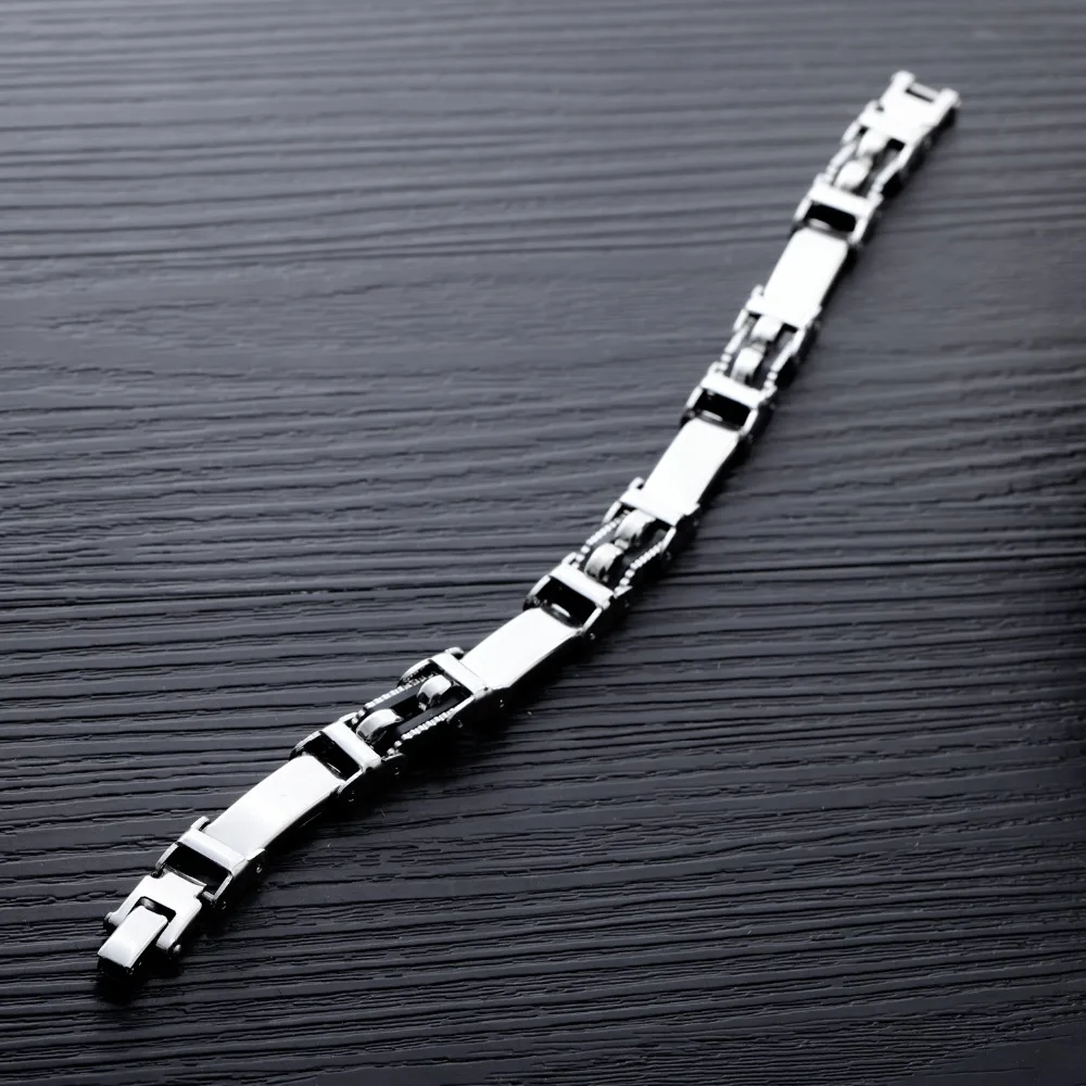 Браслет-цепочка мужской из нержавеющей стали в стиле панк-рок | Украшения и