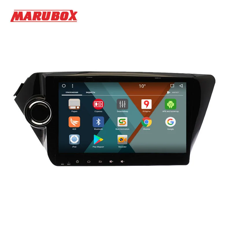 MARUBOX 9A203MT8 Штатное Головное устройство для KIA RIO.K2 2010 2015 Android 8.1 Восьмиядерный