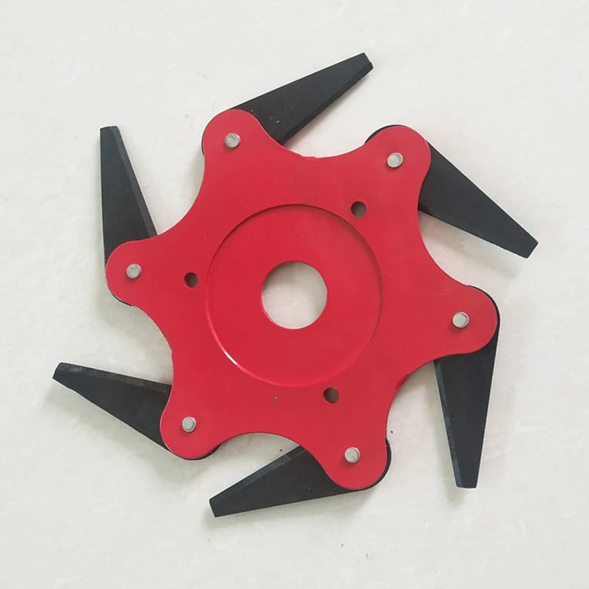 

1PC Garden Power Tools 6T Blade Manganese Steel Mower Grass Trimmer Head Brush Cutter Blade Garden Lawn Machine Accessories NEW