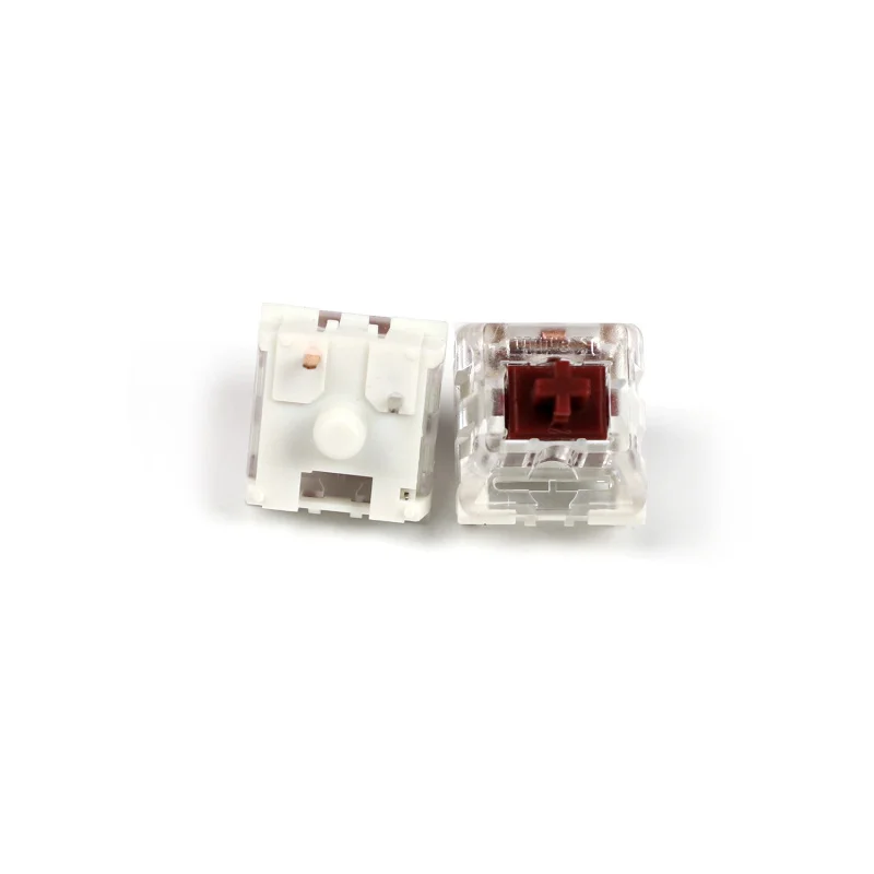Speed Copper Kailh speed, золотые, серебряные, медные, бронзовые, розовые, Pro, фиолетовые, зеленые MX SMD 3 Pin RGB переключатели для механической игровой клавиатуры с подсветкой - Цвет: Speed Copper
