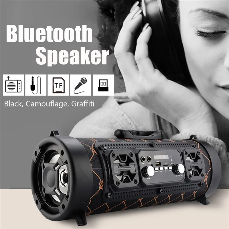 Bluetooth Колонка Hopestar 15 Вт бас портативный стерео сабвуфер колонка для улицы