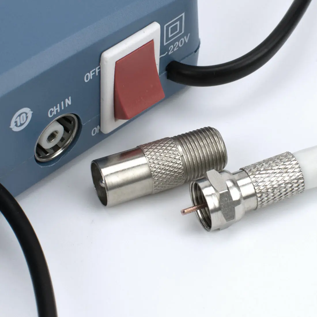 5 шт. быстроразъемный коаксиальный разъем RF Coax F Женский к мужской ТВ антенна