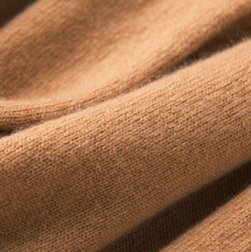 Мягкие кашемировые свитера и пуловеры с воротником-хомутом GABERLY для женщин