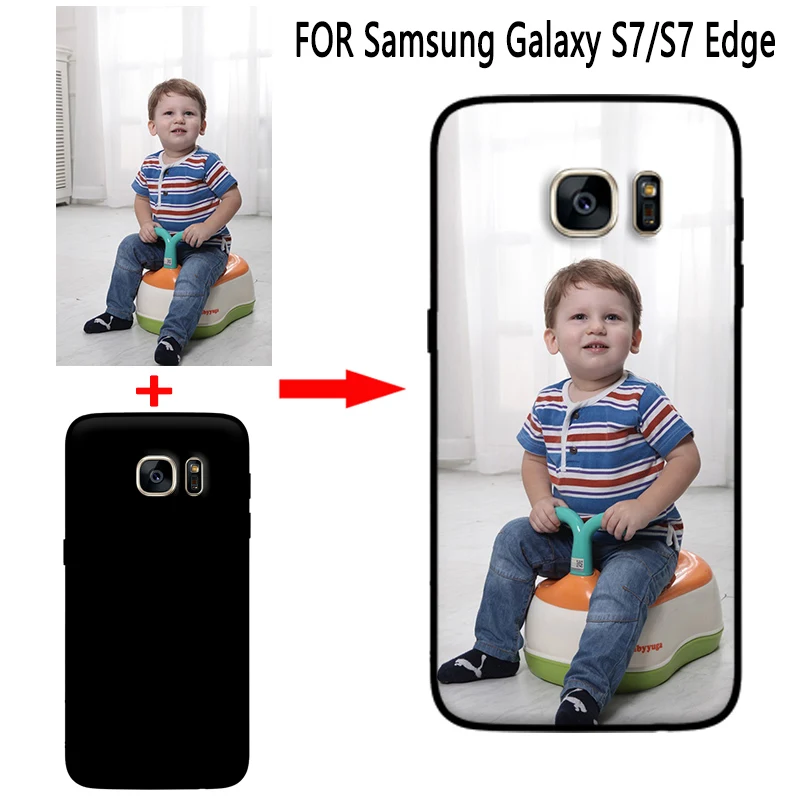 Mosirui персонализированный самодельный чехол для Samsung Galaxy S7 Edge HD с УФ-печатью Мягкий
