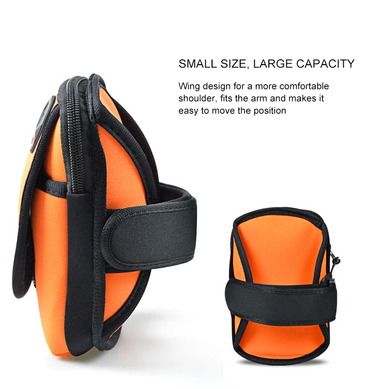 OLOEY Спорт на открытом воздухе бег сплошной цвет рука сумка для мужчин и женщин