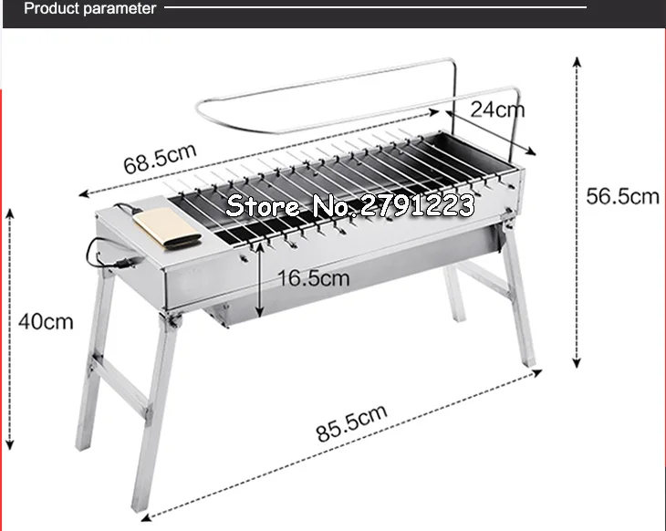 Бытовой Электрический угольный гриль с USB/автоматическая флип печь для барбекю