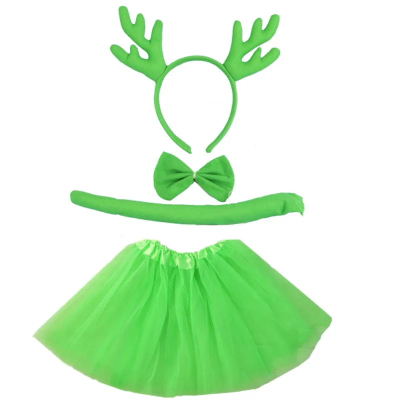 Детская юбка-пачка для костюмированной вечеринки с изображением оленя и