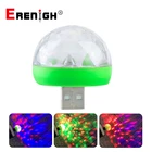 USB-светильник для дискотеки, музыкальный свет, изменение цвета с музыкой, диджесветильник, сценический стробоскоп для вечеринок светильник щение дома