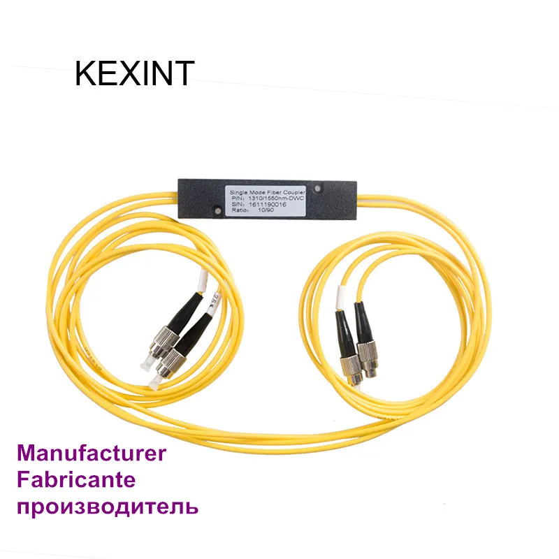 

Оптоволоконный соединитель FBT 2*2 SM 3,0 1310/1550 с коннектором FC/UPC / 5 шт.