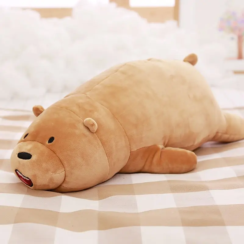 brown 50 см аниме медведь мультфильм милые Мы Голые Медведи Плюшевые игрушки для детей подарок 3 стиля VOTEE - Высота: brown