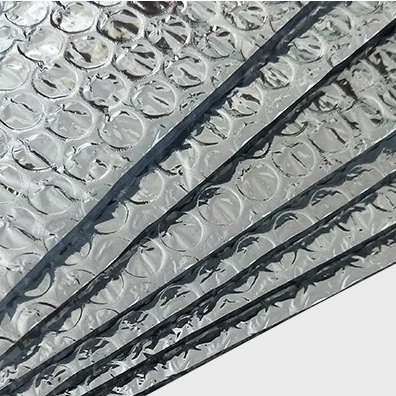 50m2 Insulation Film Три слоя алюминиевой фольги пузырьковая теплоизоляционная пленка и двойной лицевой изоляционный материал для крыши и комнаты солнца, 50 кв. М/рулон - Цвет: 50m2 Insulation Film