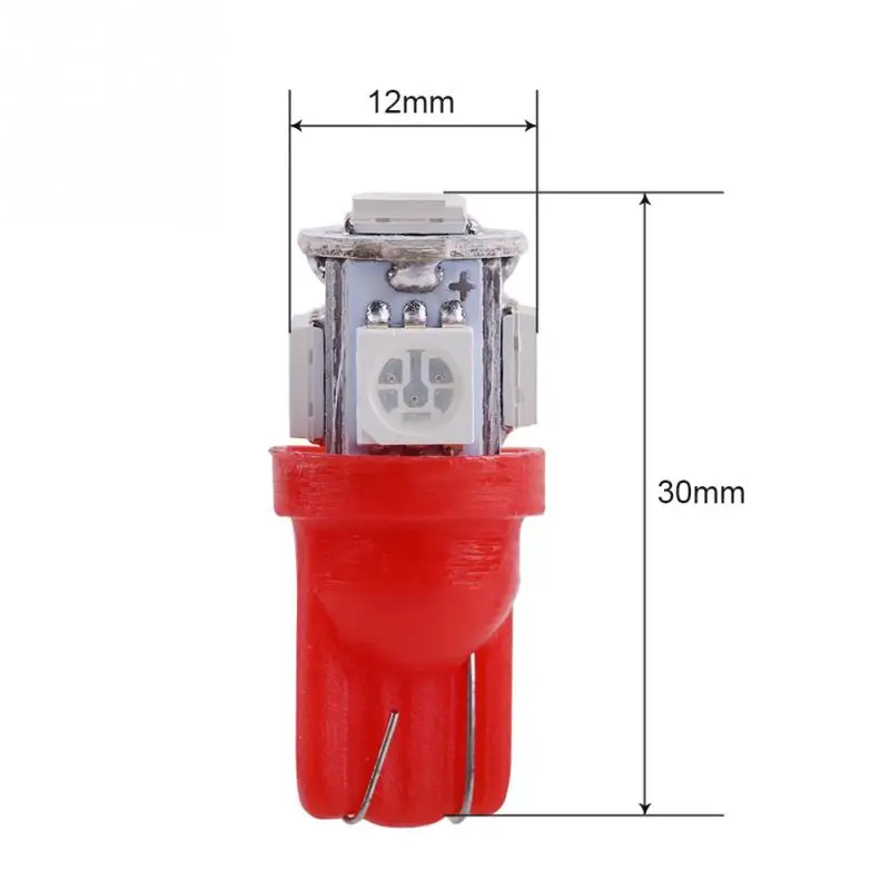 20 шт. автомобильные светодиодсветильник лампы T10 12 В 5050 5 SMD | Автомобили и