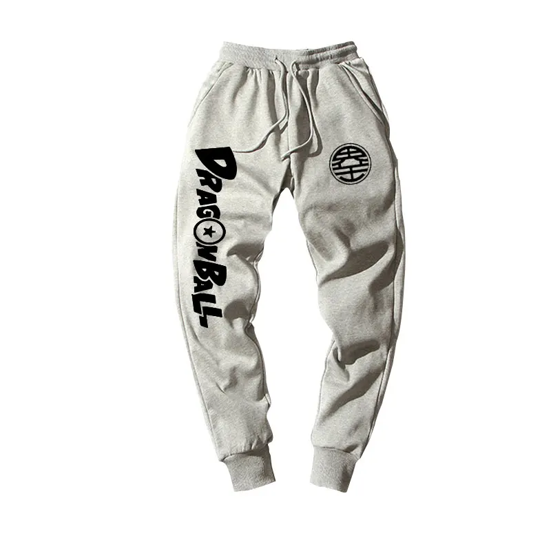 Gray 1 Cotton Dragon Ball хип-хоп япония уличный стиль спортивные штаны Мода Повседневная Японская уличная одежда брюки Гоку студенческие Молодежные тренировочные брюки - Цвет: Gray 1 Cotton