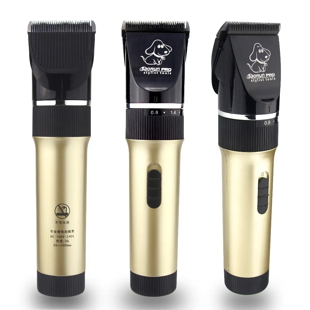 Профессиональная перезаряжаемая электрическая машинка для стрижки собак кошек