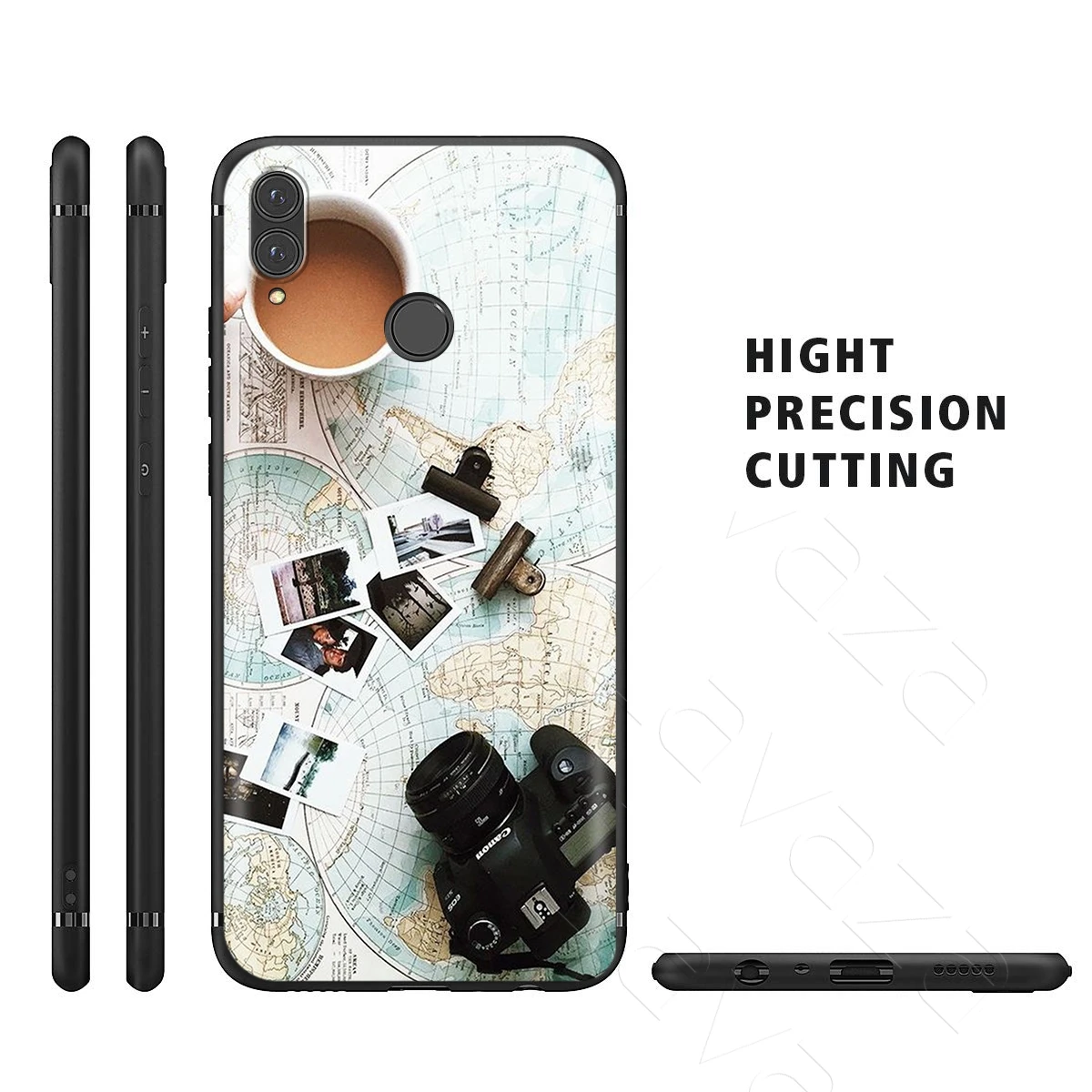 Lavaza Travel World Map Plane Plans Case for Huawei Mate 30 20 Honor 6a 7a 7c 7x 8C 8x 9 10 Nova 3i 3 Lite Pro Y6 2018 |