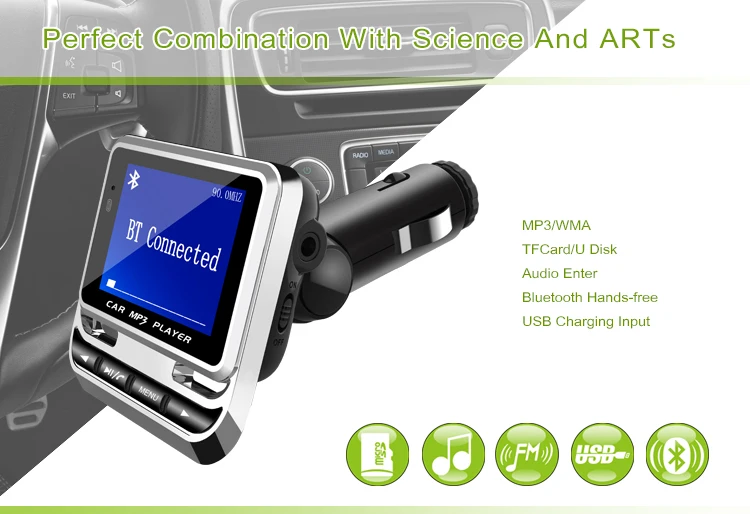 USB зарядное устройство fm-передатчик FM12B автомобильный комплект Bluetooth беспроводной Авто Bluetooth Mp3 плеер для iPhone SE 7 7Plus 6 6S и Android