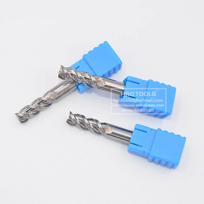 1 шт. 3 флейты HRC45 алюминиевая торцевая фреза Биты Вольфрамовая сталь хвостовик