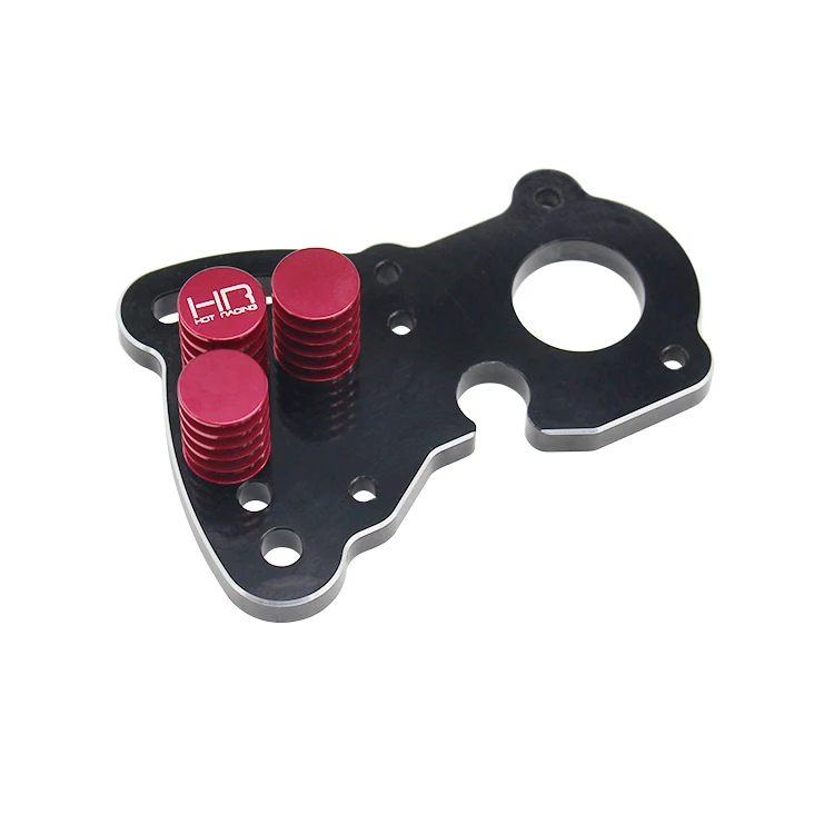 HR CNC Aluminum Heat Sink Motor Mount Plate for 1/10 Traxxas E-Revo 2.0 replaces 8690 | Parts &amp Accs
