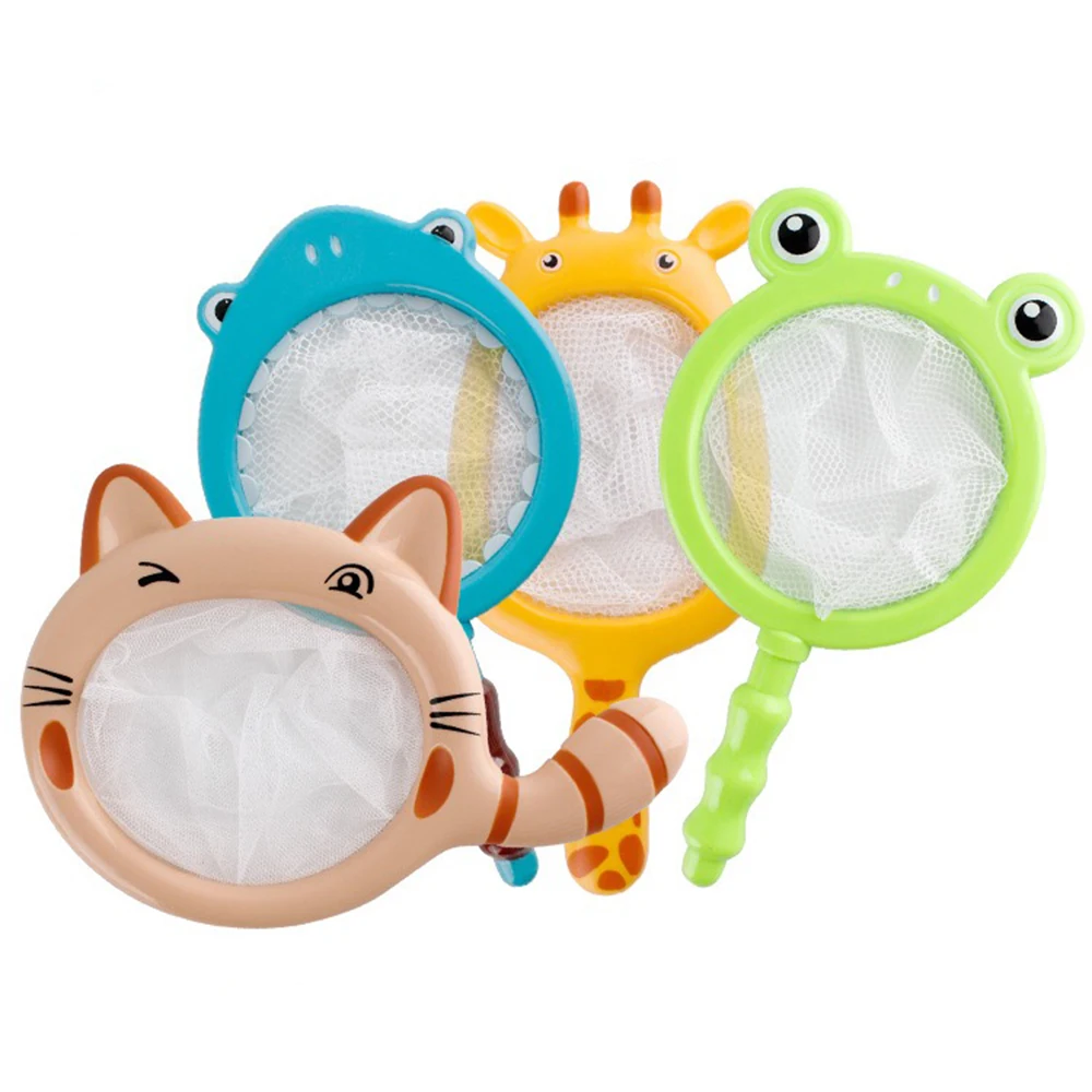 5 предметов в комплекте детские игрушки для ванной рыболовная сеть Rubber Duck морские