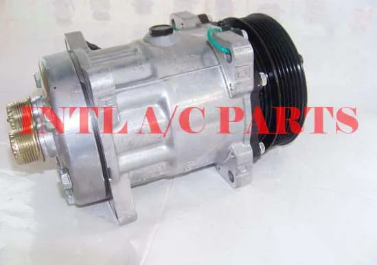 Автомобильный Компрессор кондиционера PV6 pulley SANDEN SD709 SD 709 7H15 SD7H15|sanden sd709|ac compressorauto