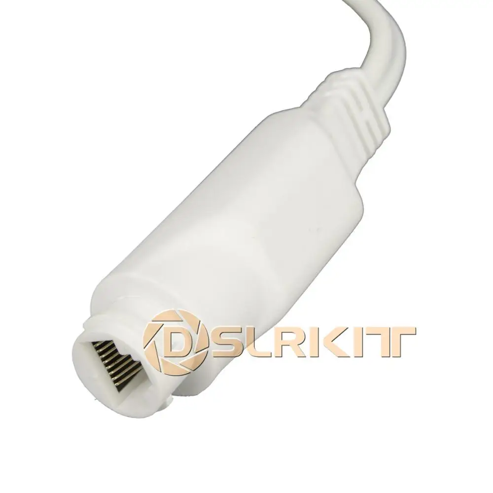 DSLRKIT DC18V-60V до 12V понижающий преобразователь Пассивный кабель-Сплиттер POE мощность через Ethernet