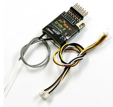Бесплатная доставка FrSky двухсторонний 2 4G 4 канальный приемник D4R-II/D4R | Игрушки и
