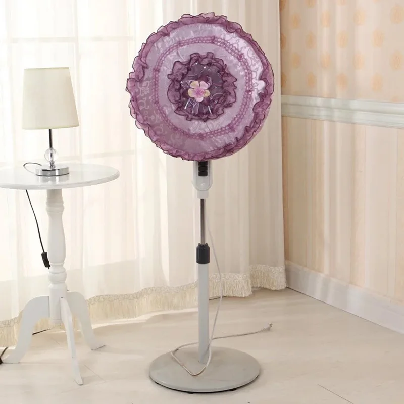 

Electric Fan Guard Circle Dust Cover For Household Protection Cap Dustproof Fan Cover Round Home