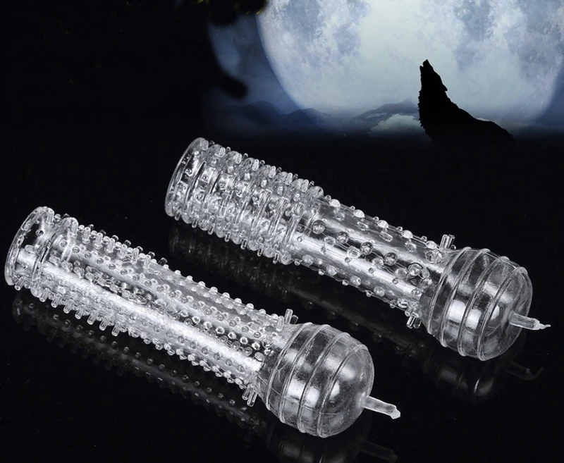 2 шт./компл. многоразовые презервативы в горошек манжеты для пениса мужчин кольцо