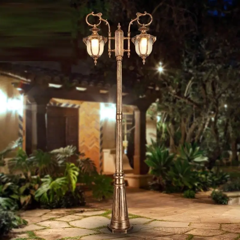 Садовый светильник Lampioni Da Esterno Tuinlamp, квадратный светильник giardin Road, Lampione, наружный уличный светильник