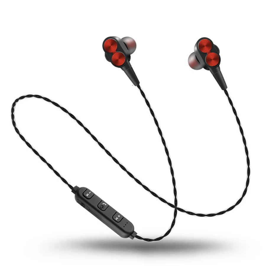 CBAOOO DT800 Bluetooth наушники с двойным приводом беспроводные bluetooth гарнитура спортивный