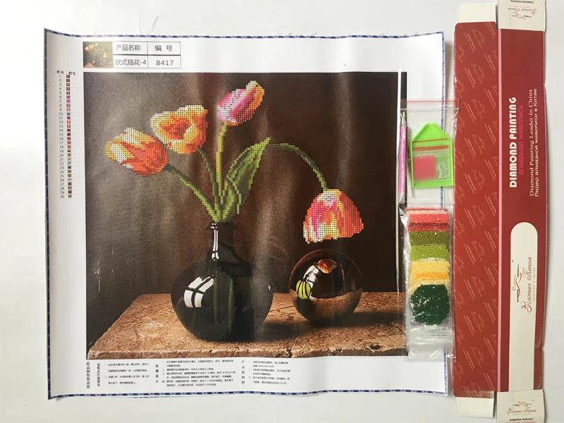 Рукоделие алмаз вышивка 5D DIY Частичное круглый бриллиант вышивки крестом