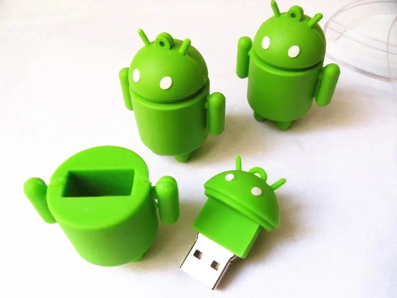 Crazy hot robot usb флешка 4 ГБ 8 16 32 64 мультяшный android Флешка U диск флэш-накопитель карта