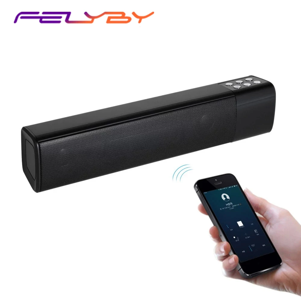 FELYBY S2028 Беспроводная Bluetooth колонка саундбар динамик для домашнего кинотеатра