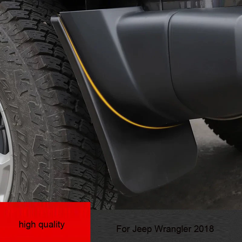 Для Jeep Wrangler 2018 4 шт. автомобильный брызговик крыло совершенно новый Стайлинг
