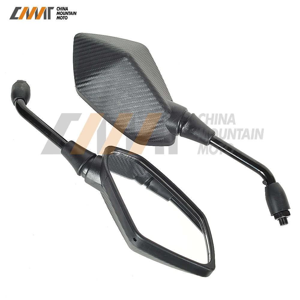Зеркало заднего вида для мотоцикла M10 10 мм чехол kawasaki Z300 ER 6N Z800 Z900 Z1000 Z750 W800 ZRX 400 1100