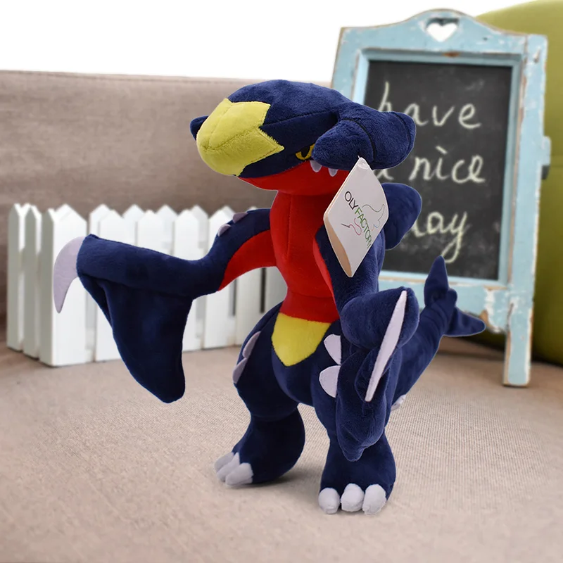 30 см 1" Garchomp плюшевые куклы для детей подарки мягкие животные куклы мягкие игрушки серия Пикачу аниме плюшевые игрушки куклы для детей